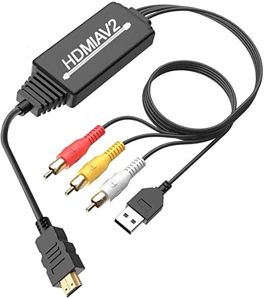 Cable HDMI to 3Rca with IC