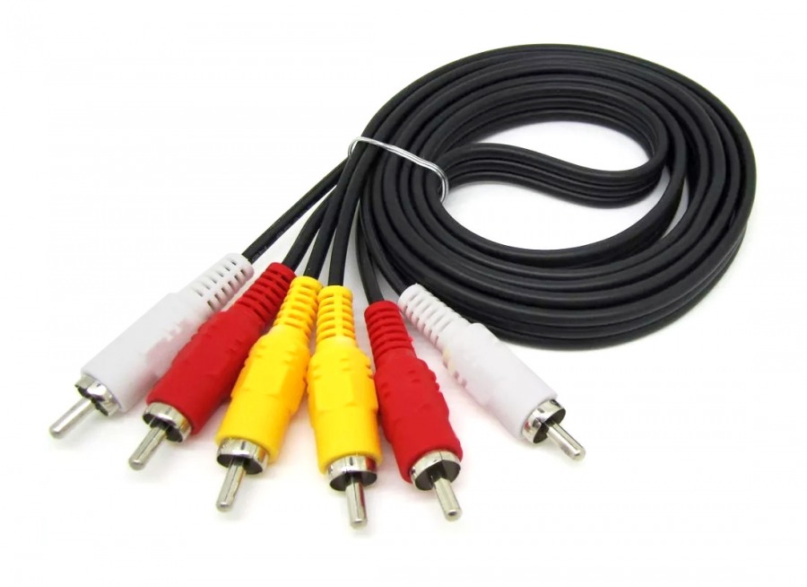 Cable 3Rca to 3RCA (A) 1.5Mtr