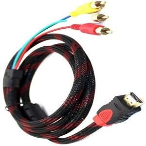 Cable HDMI to 3 RCA 1.5mtr