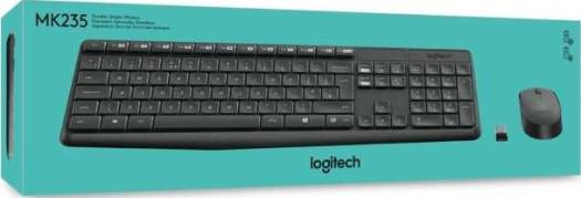 Wireless Keyboard Mouse Combo Logitech MK235