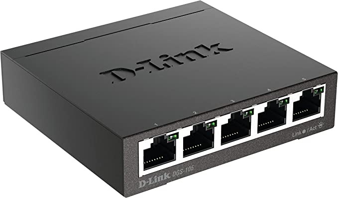 Network Switch 5 Port Gigabit D-Link DGS-105