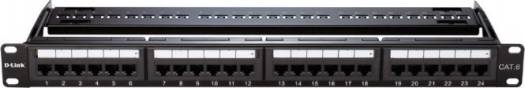 Cat6 24 Port Patch Panel D-Link NPP