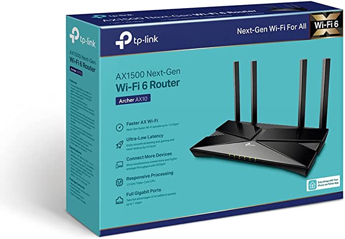 Wi-Fi 6 Router tp-link Archer AX10 AX1500