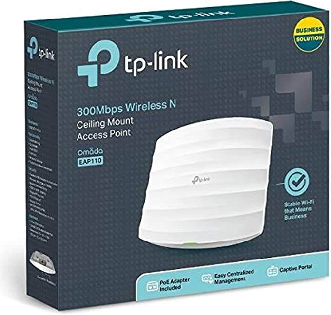 Wireless N Ceiling Mount Access Point 300Mbps tp-link EAP110