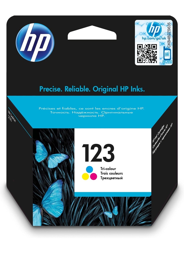 Ink Cartridge HP 123 Colour