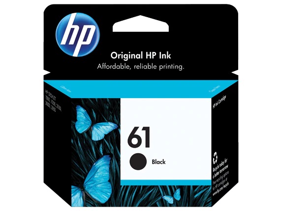 Ink Cartridge HP 61 Black