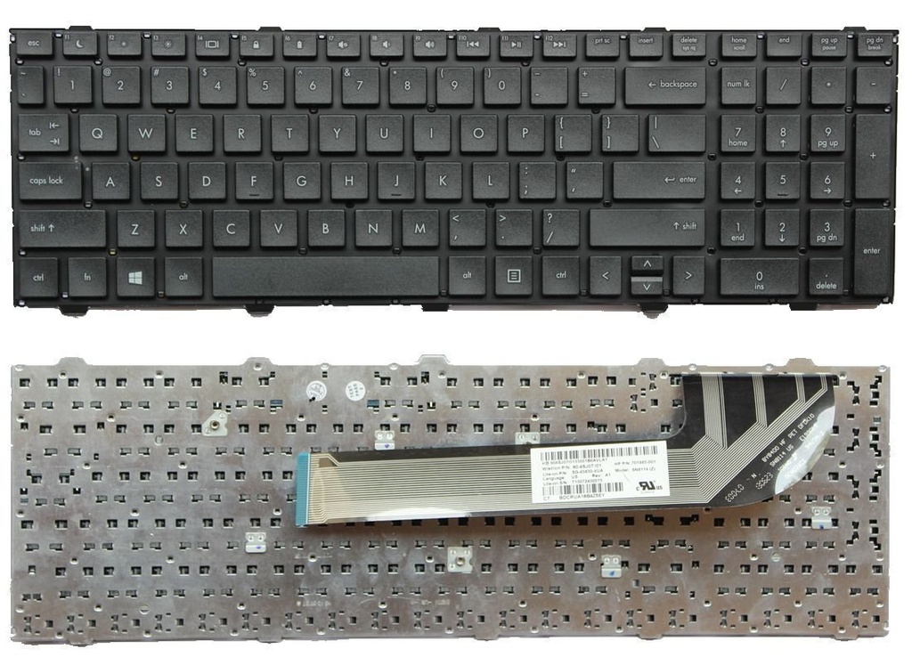 Compatible Laptop Keyboard for Hp 4540S