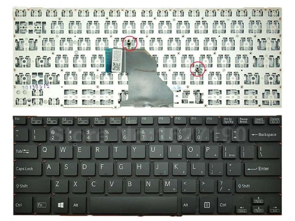 Compatible Laptop Keyboard for Sony SVF14 Bk