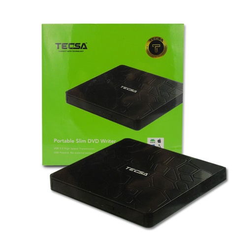 Portable Slim External DVD Writer Tecsa