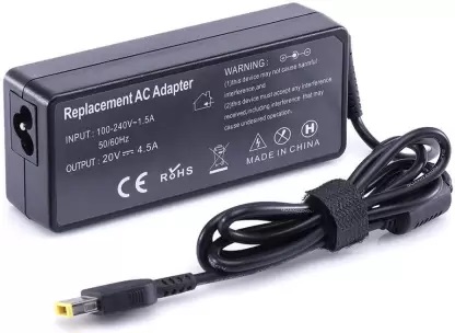 Laptop Charger Compatible for Lenovo 20v-4.5a USB