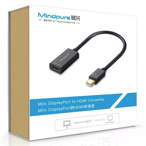 Adaptor Display to HDMI 4K Mindpure