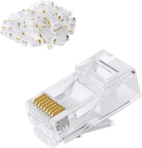 Connector CAT6 RJ45 1x100