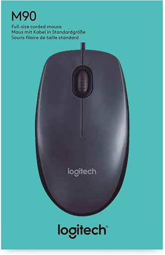 Wired Mouse Logitech M-90