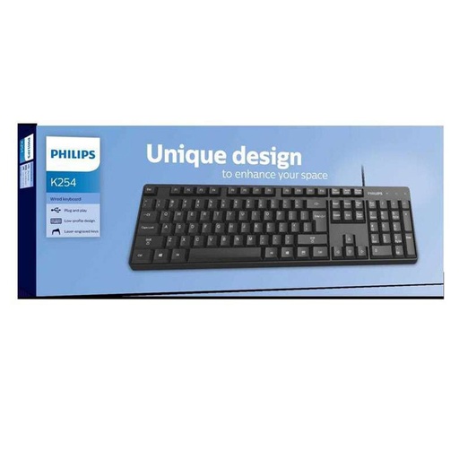 Wired Keyboard Philips K254