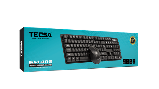 Wireless Keyboard Mouse Combo Tecsa TCS-KM402