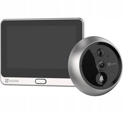 Wire Free Peephole Doorbell 2 MP EZVIZ  CS-DP2C 