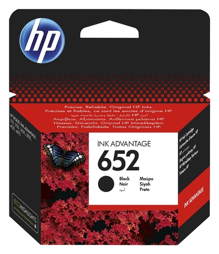 Ink Cartridge HP 652 Black