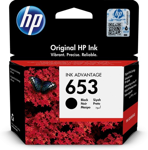 Ink Cartridge HP 653 Black