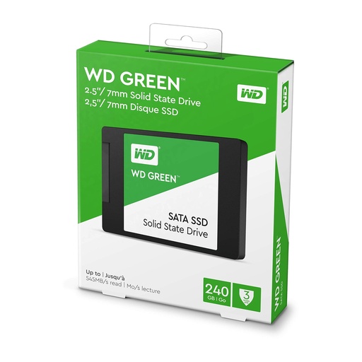 SSD Hard Disk 2.5" Sata Wd 240GB Green