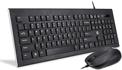 Wired Keyboard Mouse Combo HP C1500