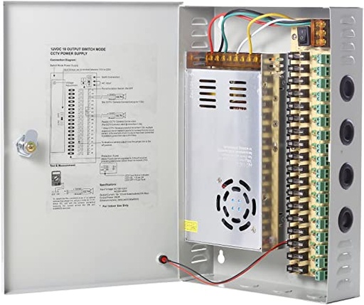 Power Supply 12v-30a 18Chanel