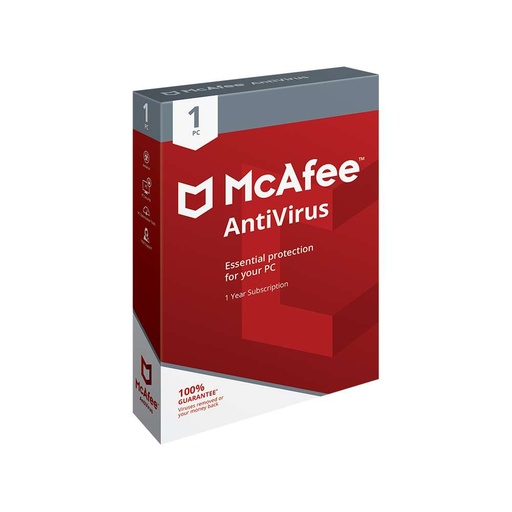 Antivirus Mcafe 1user